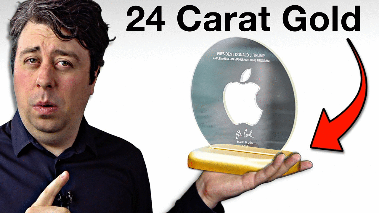 Apple Explains Why They Gave Trump a Trophy