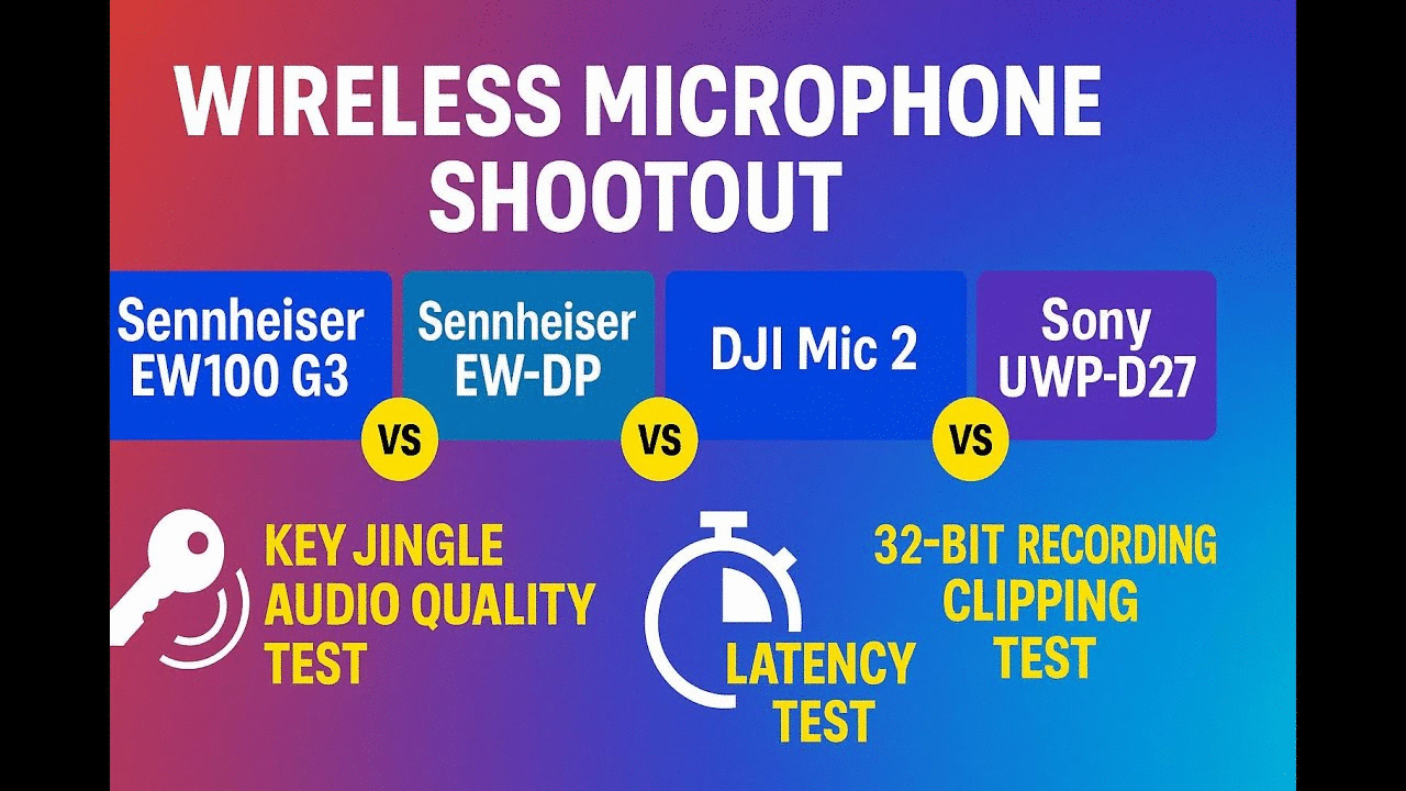 Wireless microphone hell: DJI's fake 32-bit, Sony's 90s tech & Sennheiser's $69 proprietary charger