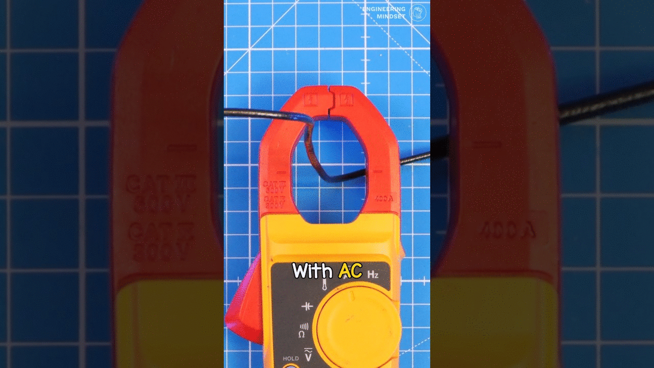 AC current - how to measure #electrician #electrical #electric #electricity #diy