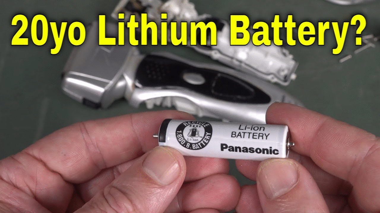 EEVblog 1732 - 20yo 1000+ Cycle Panasonic Li-Ion Battery TESTED