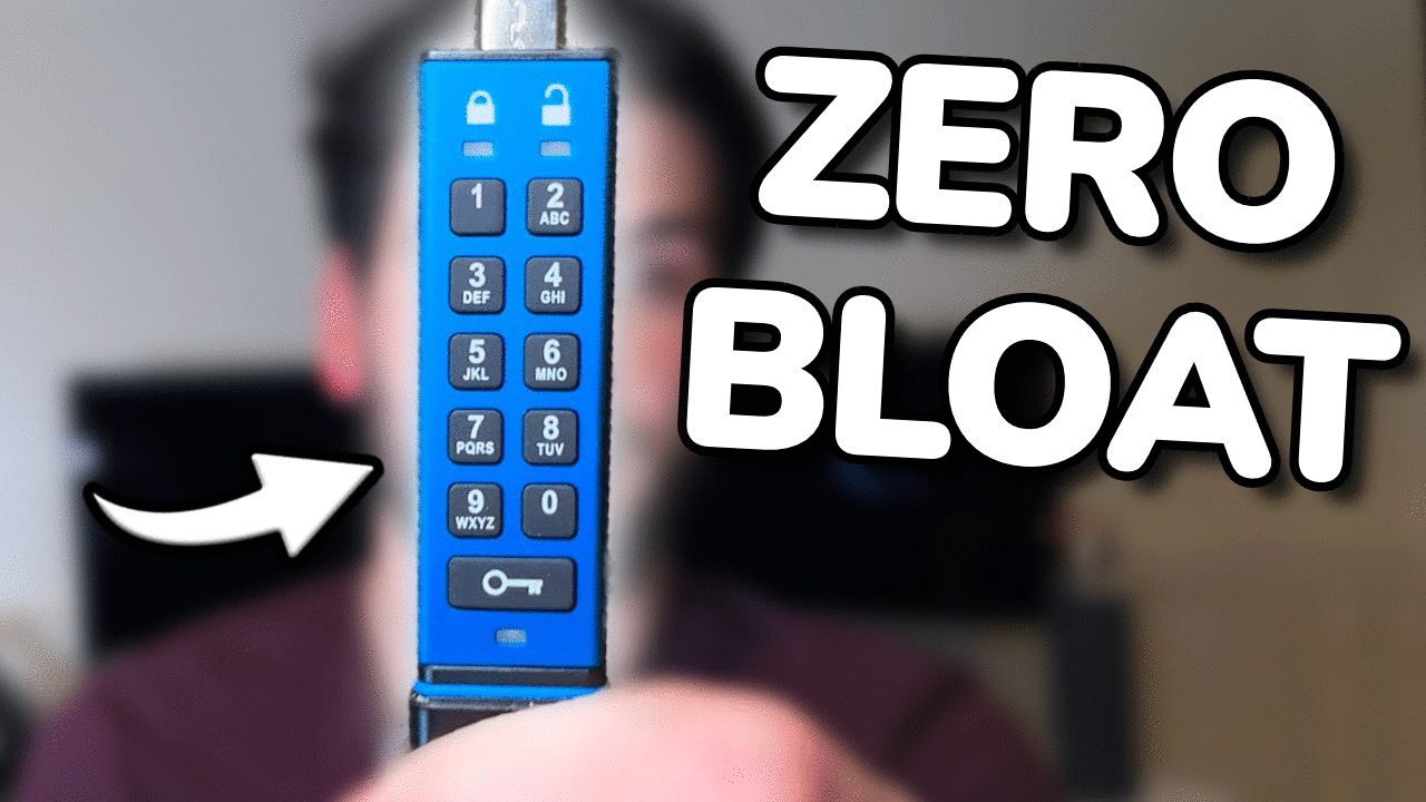 Encryption Without Software (iStorage datAshur PRO+C Review)