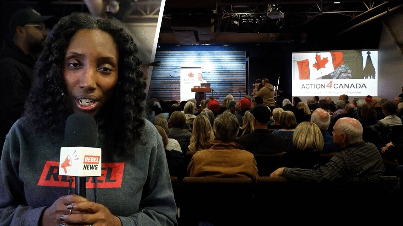 Church vs. Church: Bizarre protest erupts over ‘Truth Matters’ event featuring MLA Dallas