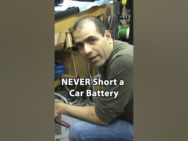 Never Short a Car Battery #failure #funny