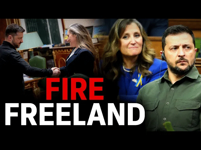 FIRE FREELAND! This is the last straw for Chrystia Freeland — sign our petition now!