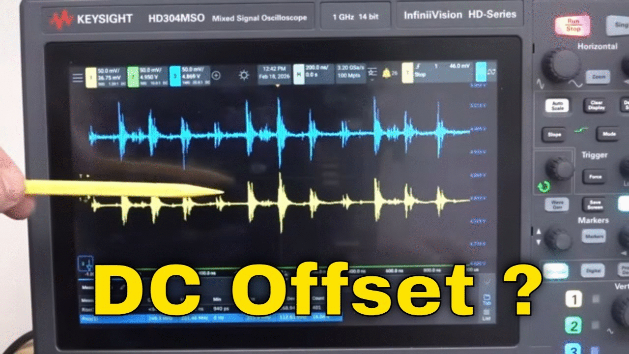 EEVblog 1735 - Oscilloscope DC Offset EXPLAINED