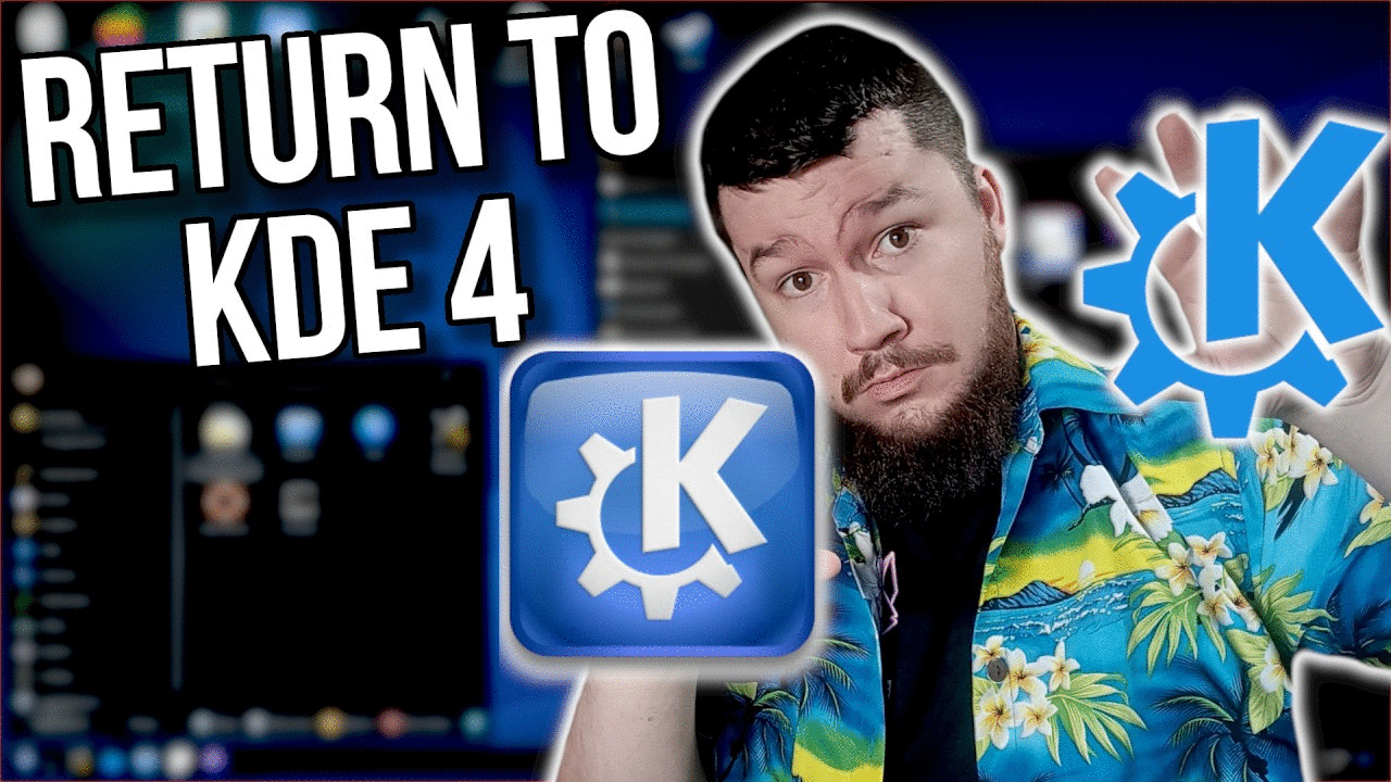 Reviving KDE 4 Oxygen For Modern KDE Plasma
