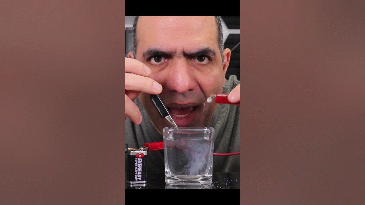 Water Conductivity #experiment #science #funny