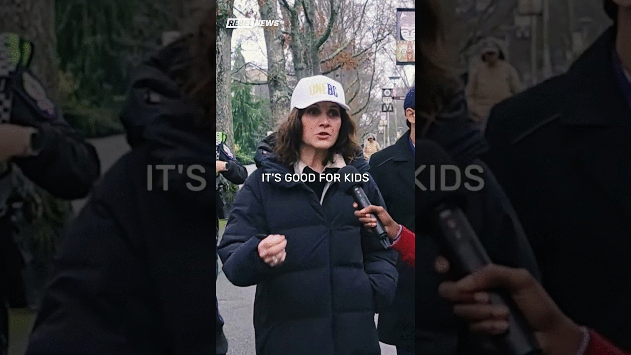 Chaos erupts at University of Victoria as hundreds block free speech on false '215 graves' claim