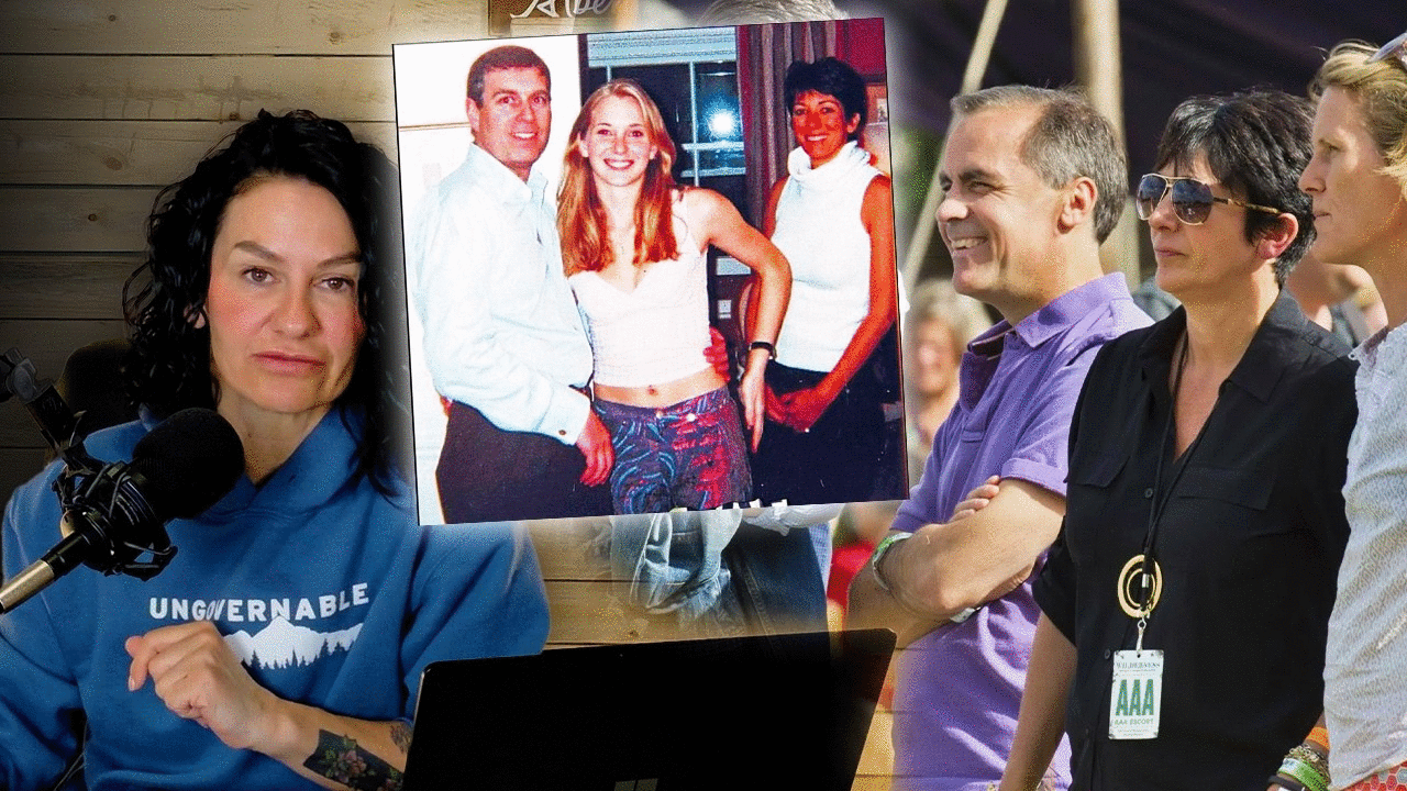 Is Carney hiding ties with former prince Andrew and Ghislaine Maxwell?