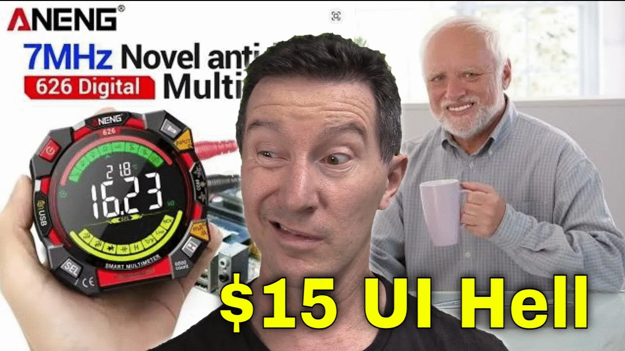 EEVblog 1704 - WTF? The ANENG 626 Multimeter REVIEW