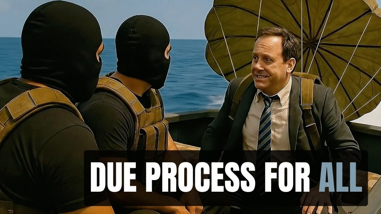 Navy Airdrops Public Defender Onto Drug Boat To Give Cartel Members Due Process