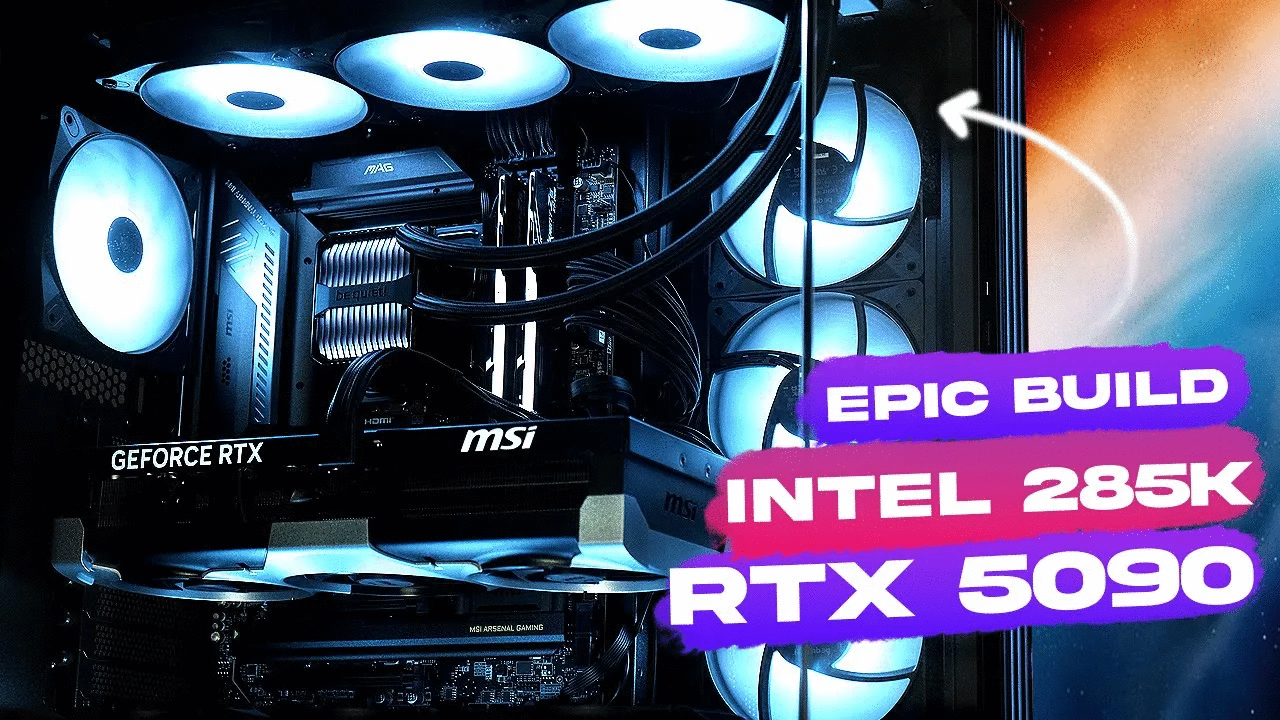 Ultimate PC BUILD | RTX 5090 + Ultra 9 285K + BeQuiet! + GSkill
