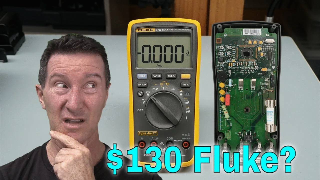 EEVblog 1692 - $130 Fluke 17B MAX Multimeter REVIEW