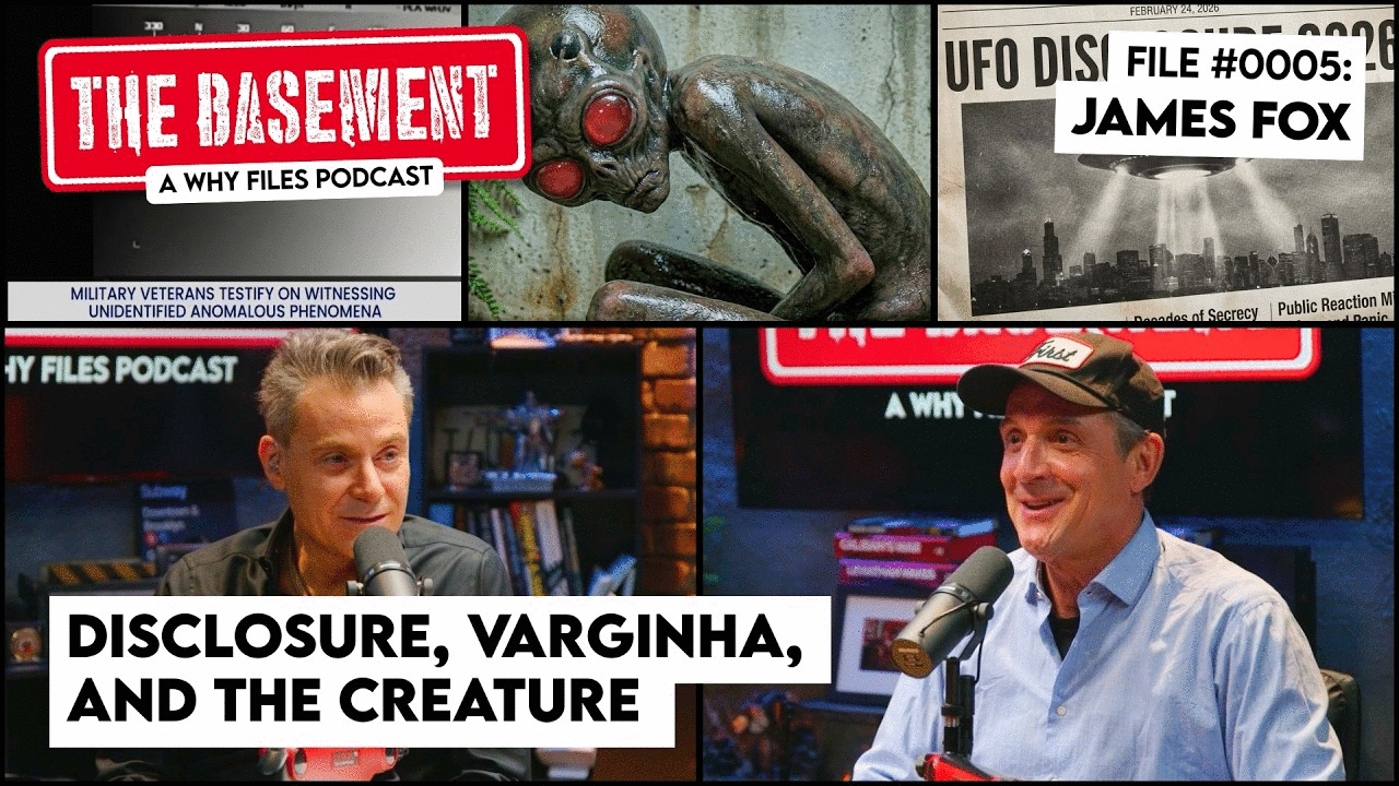 James Fox - UFO Disclosure, Varginha, and the Captured Creature | Basement Trailer