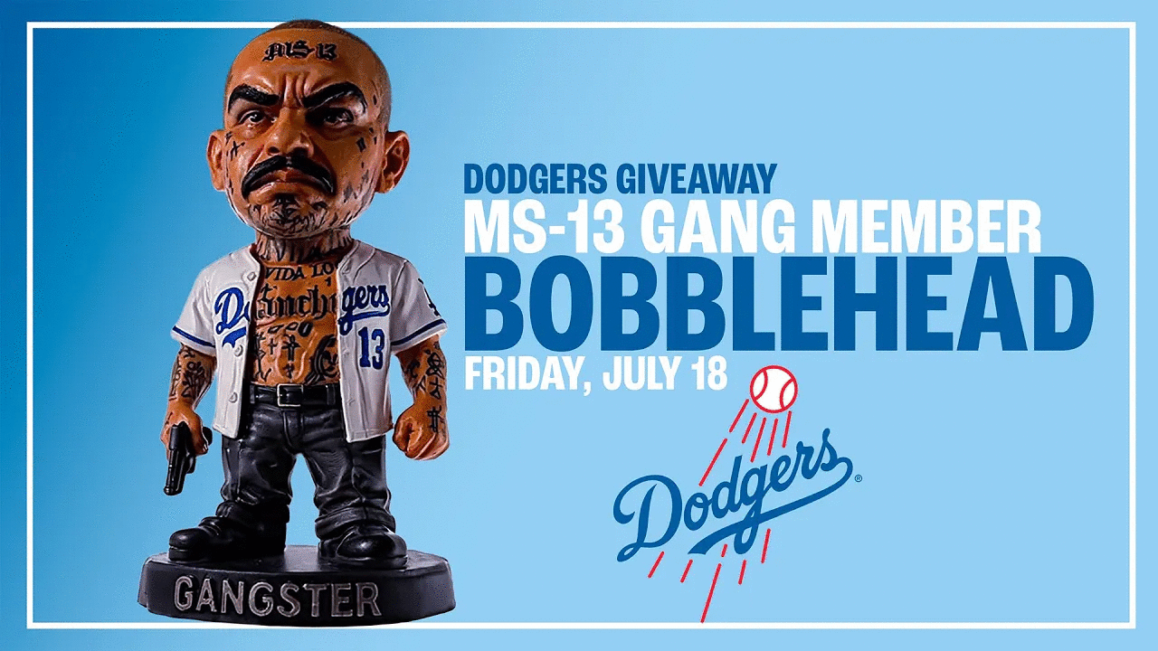 LA Dodgers Announce MS-13 Bobblehead Night