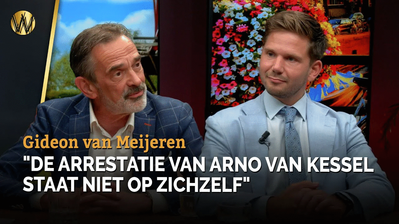 Gideon van Meijeren (FVD): "De arrestatie van Arno van Kessel staat niet op zichzelf"