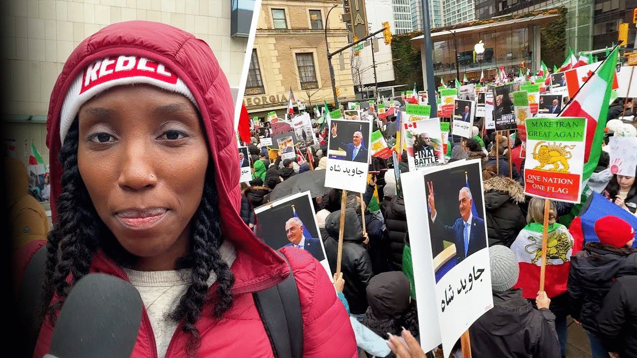 Over 10,000 rally in Vancouver against Iran’s Islamic regime