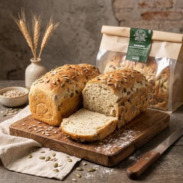 Sourdough Tawar Gandum
