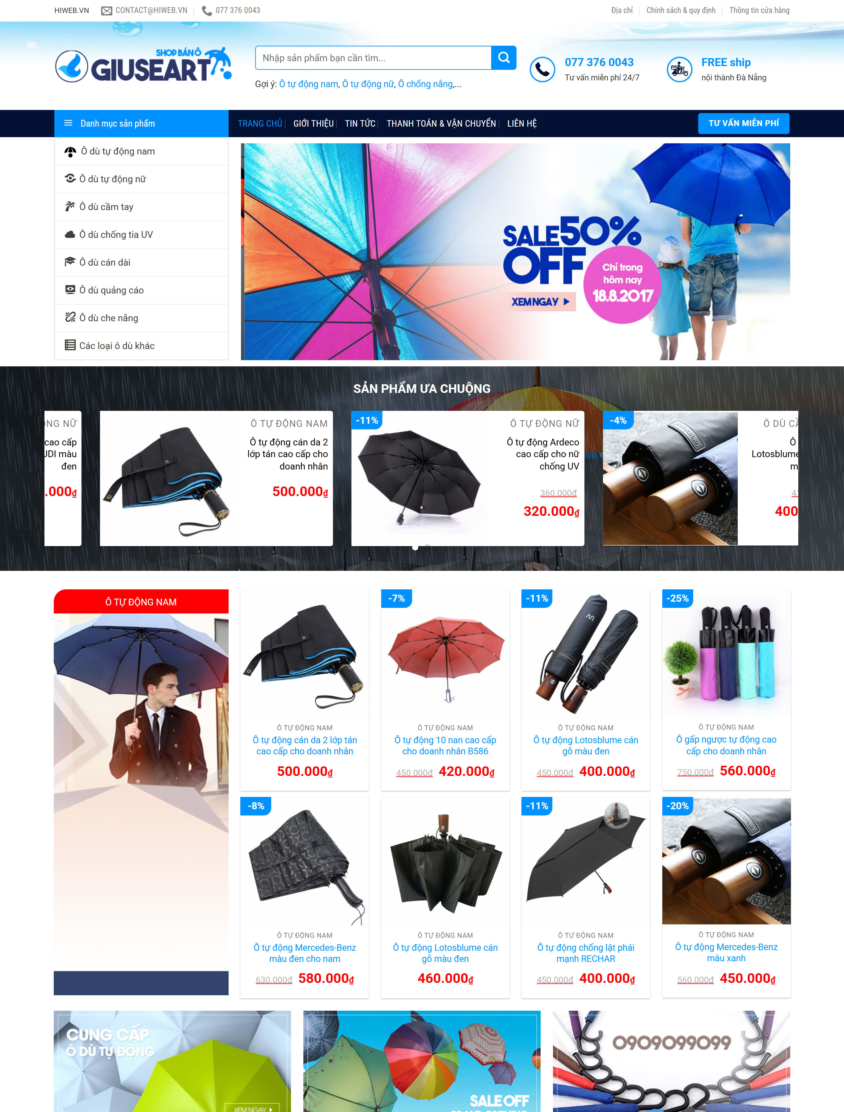 Website bán vật dụng BH112 Website bán vật dụng BH112