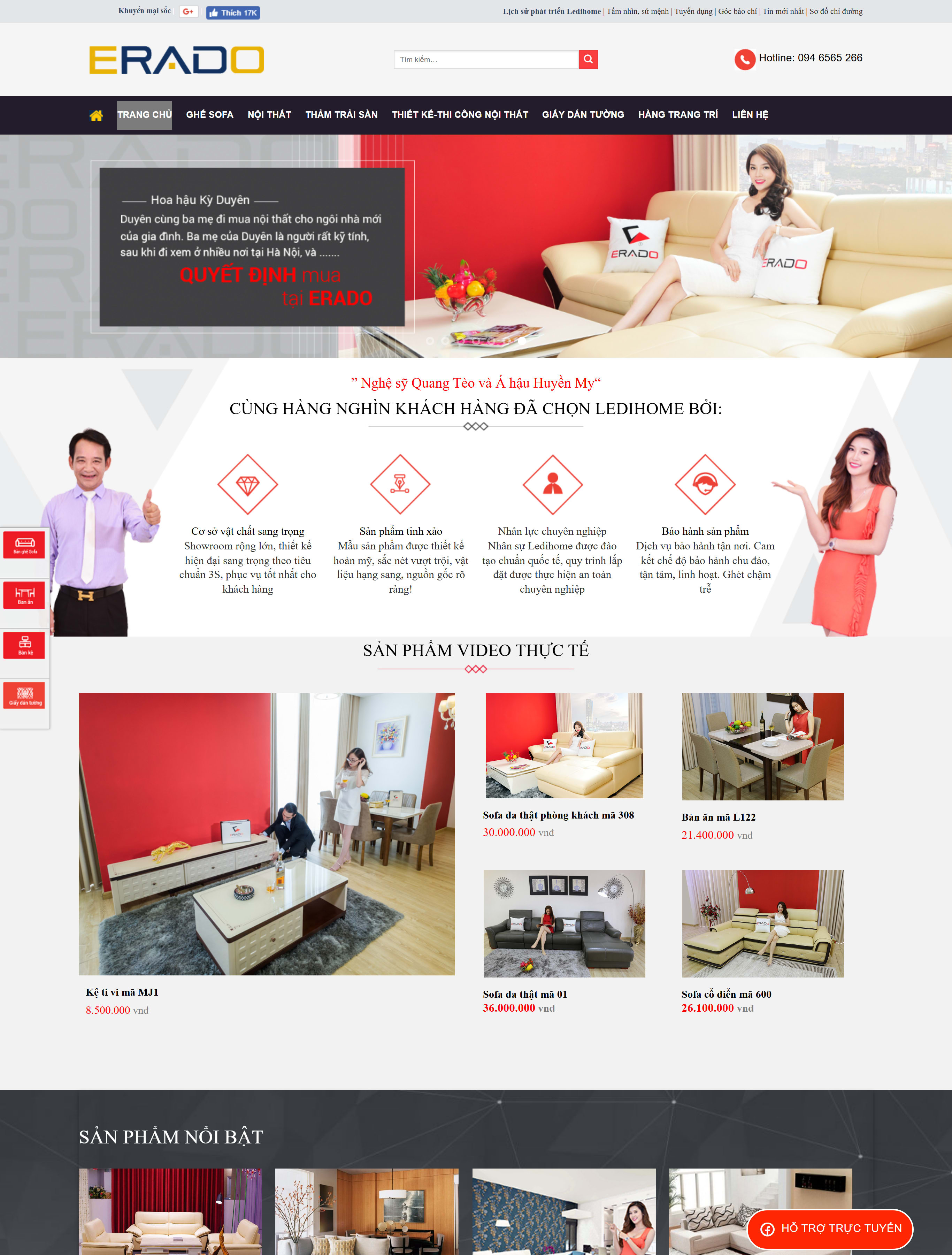 Website nội thất