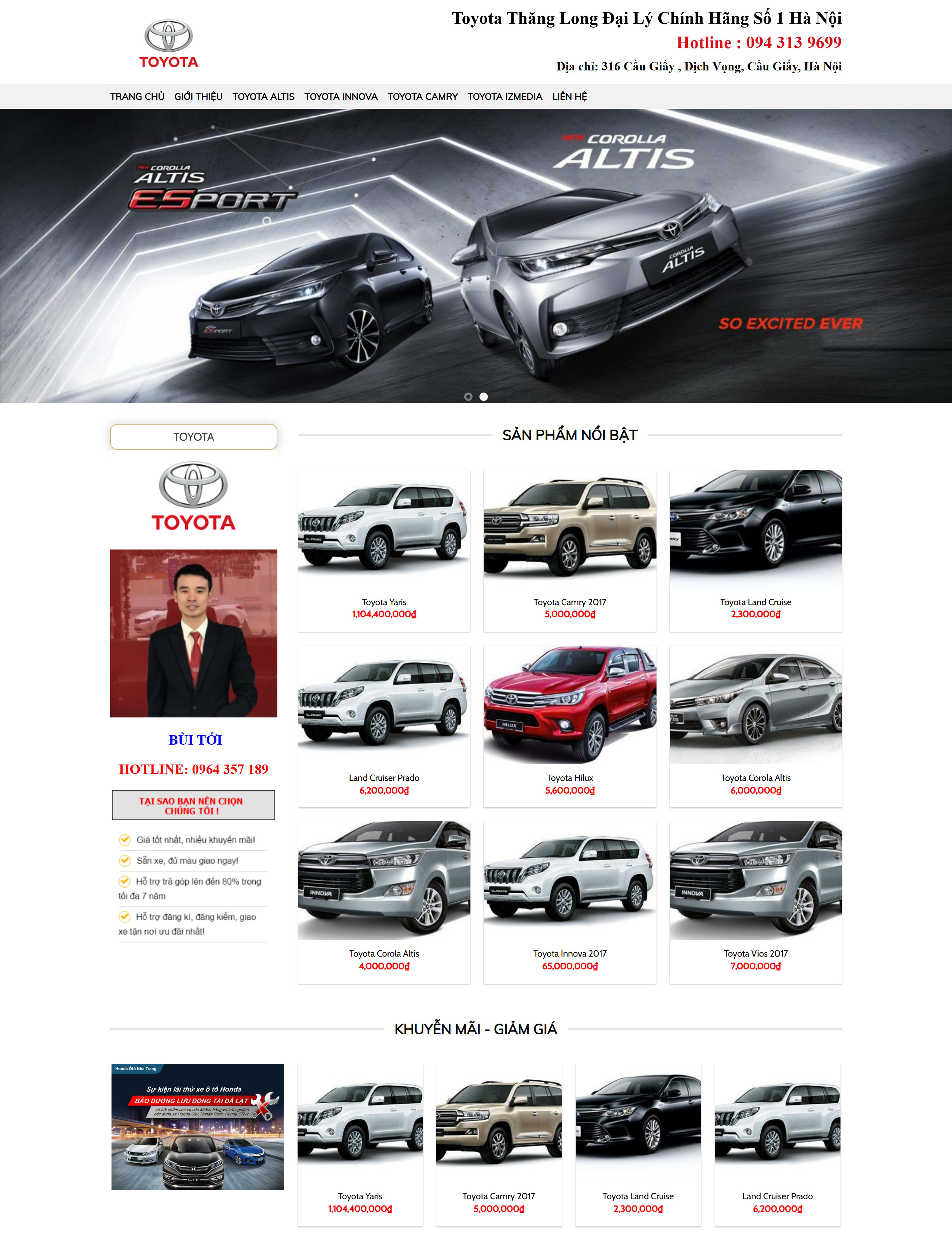 Website ô tô BH51 Website ô tô BH51