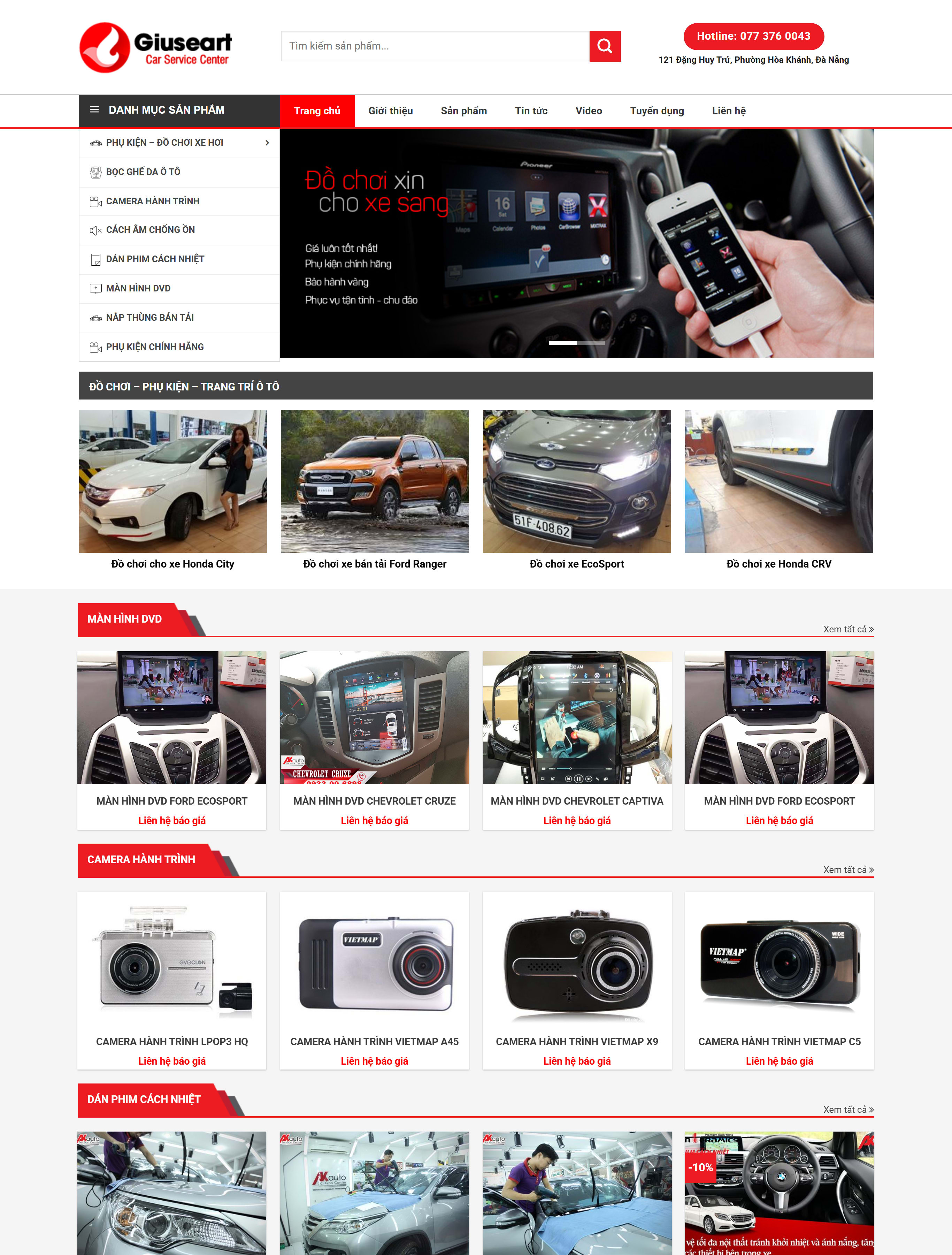Website ô tô BH97 Website ô tô BH97