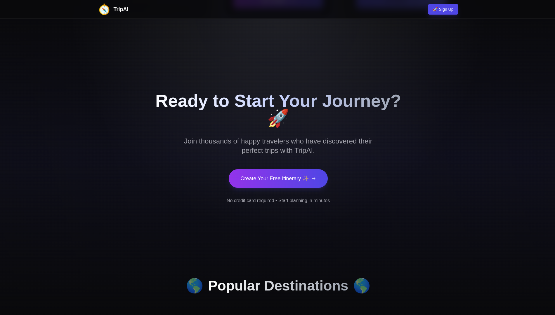TripAI Platform Overview