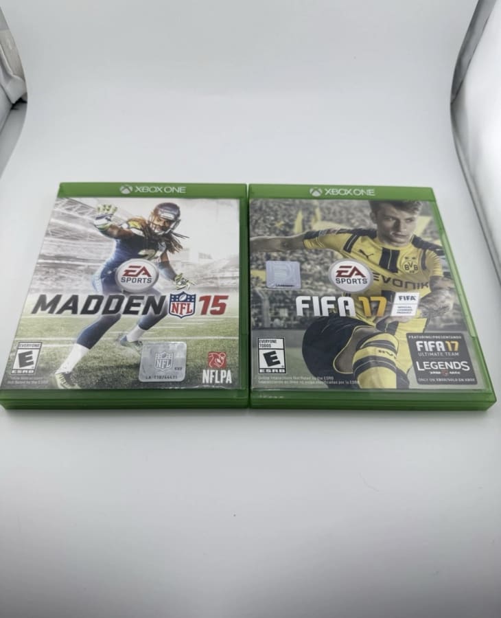 Xbox Madden and FIFA game bundle
