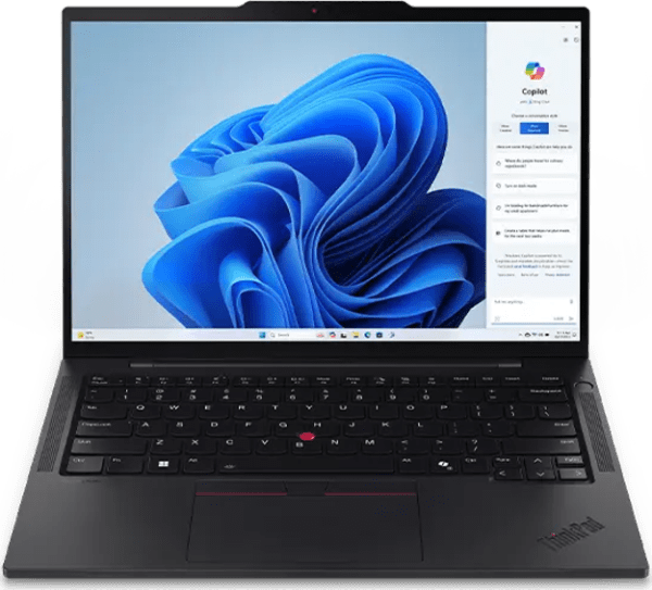 لابتوب لينوفو ثينك باد ThinkPad T14s Gen 5 (شاشة 14 بوصة WUXGA، معالج Intel Core Ultra 7 155U، رام 16 جيجابايت LPDDR5x، تخزين 512 جيجابايت SSD، ويندوز 11 برو)