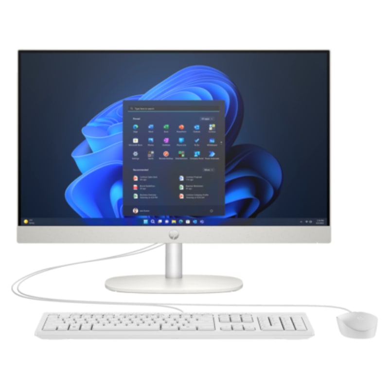 HP ProOne 240 G10 جهاز مكتبي PC (9M9K7AT) Intel Core i5-1334U, 8GB, 512GB