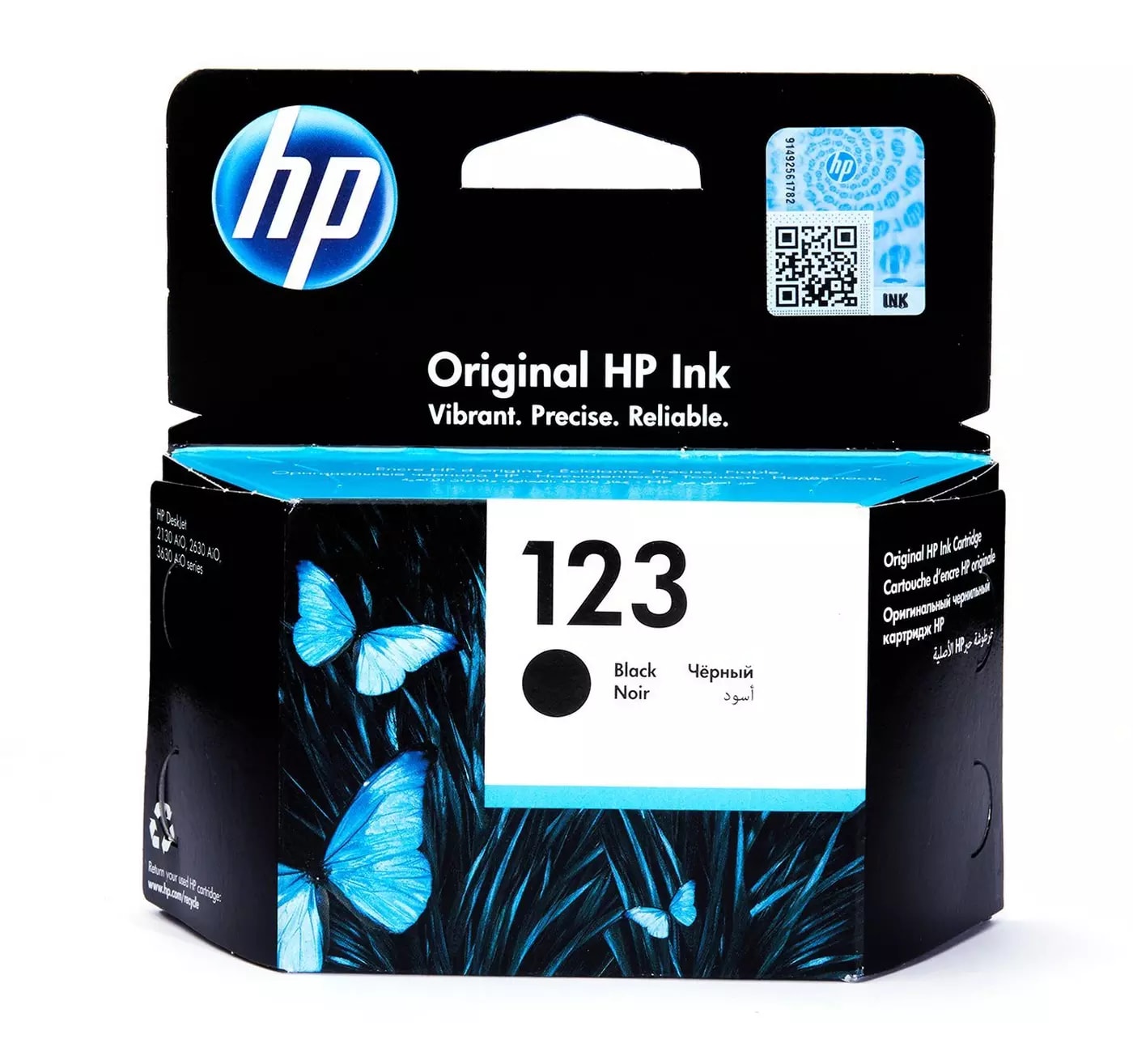 INK HP 123 BLACK FOR AI 2130 F6V17AE