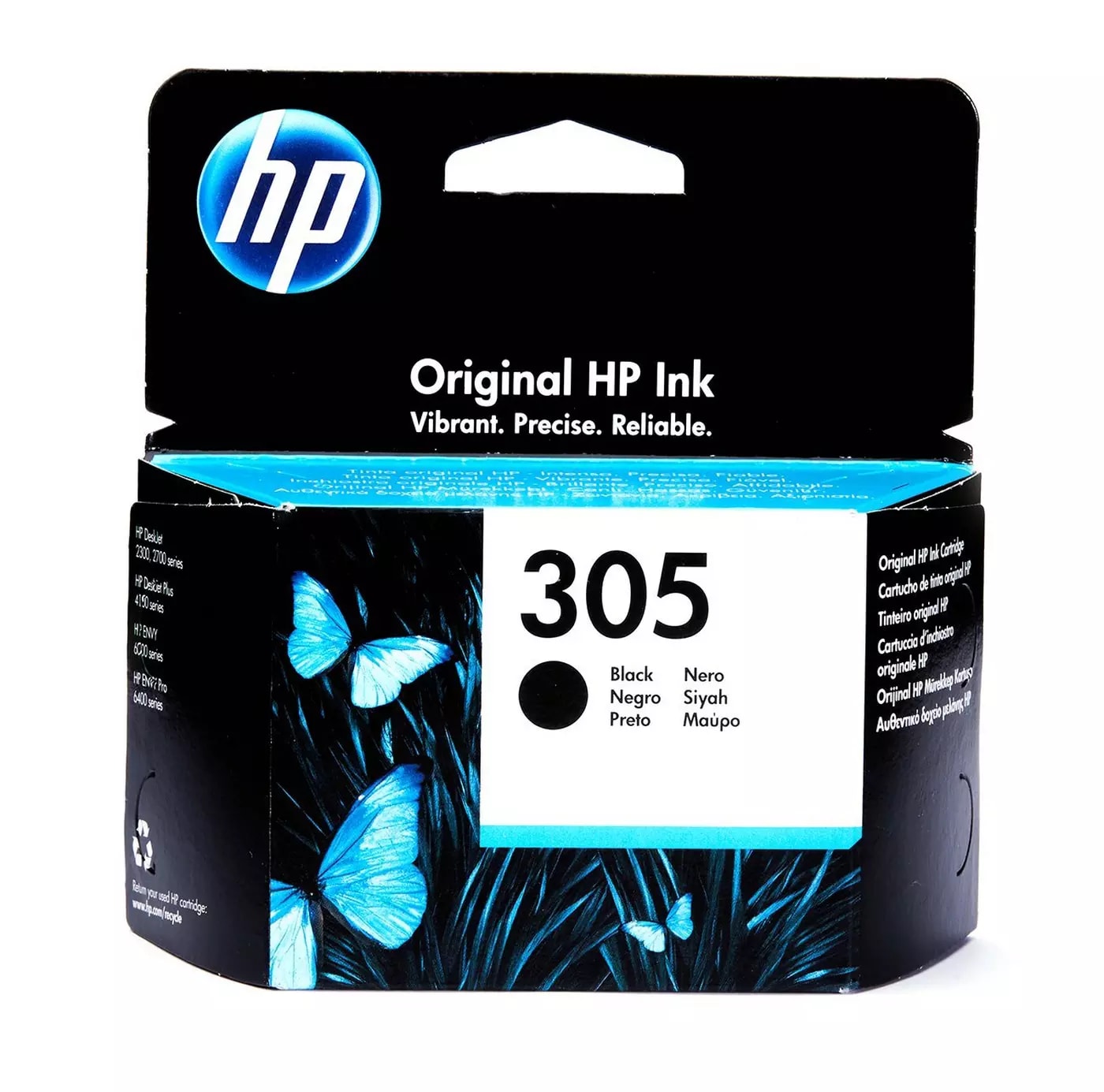INK HP 305 BLACK ORIGINAL CARTRIDGE 3YM61AE