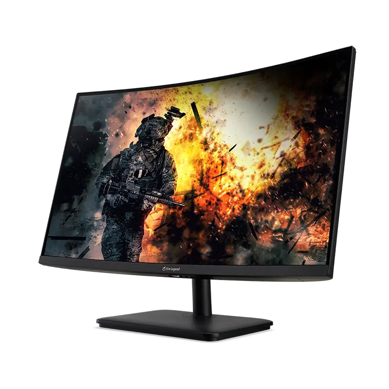 شاشة جيمنج Aopen HC5 مقاس 27 بوصة - Full HD، 75Hz