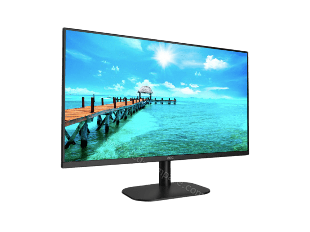 شاشة AOC 24B2XHM مقاس 23.8 بوصة بدقة Full HD ولوحة VA، أسود