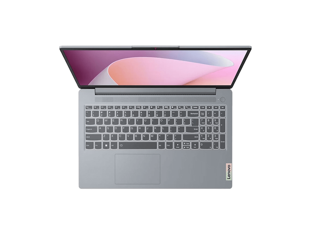لابتوب لينوفو آيديا باد سليم 3 15AMN8 مقاس 15.6 بوصة (معالج AMD Ryzen 5، رام 8 جيجابايت، 512 جيجابايت SSD، دوس، رمادي)