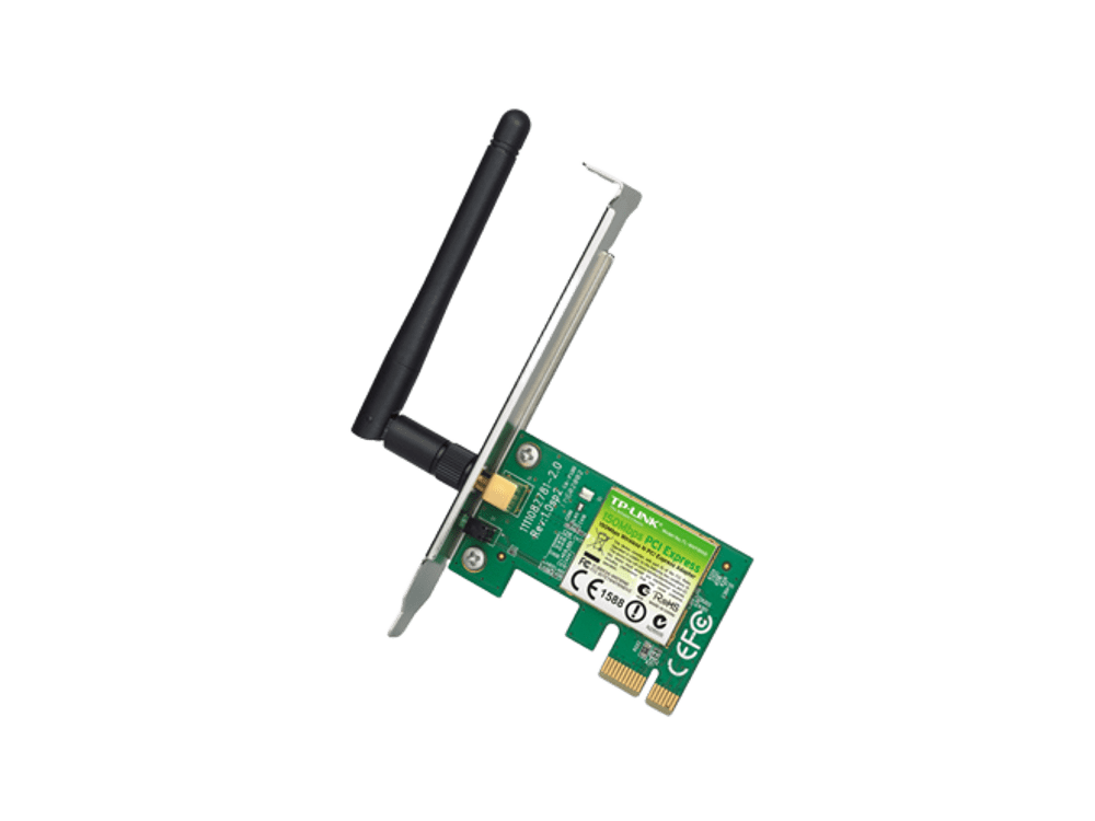 محول لاسلكي TP-Link TL-WN781ND بسرعة 150 ميجابت/ثانية وواجهة PCI Express