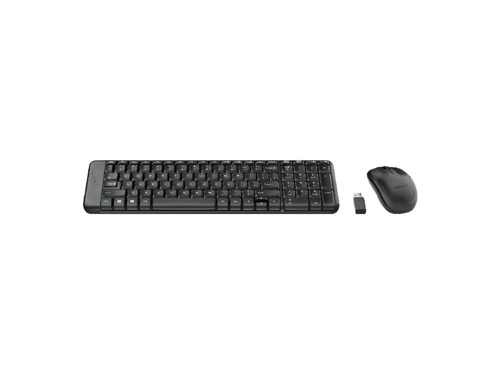 كومبو كيبورد وماوس لاسلكي لوجيتيك MK220