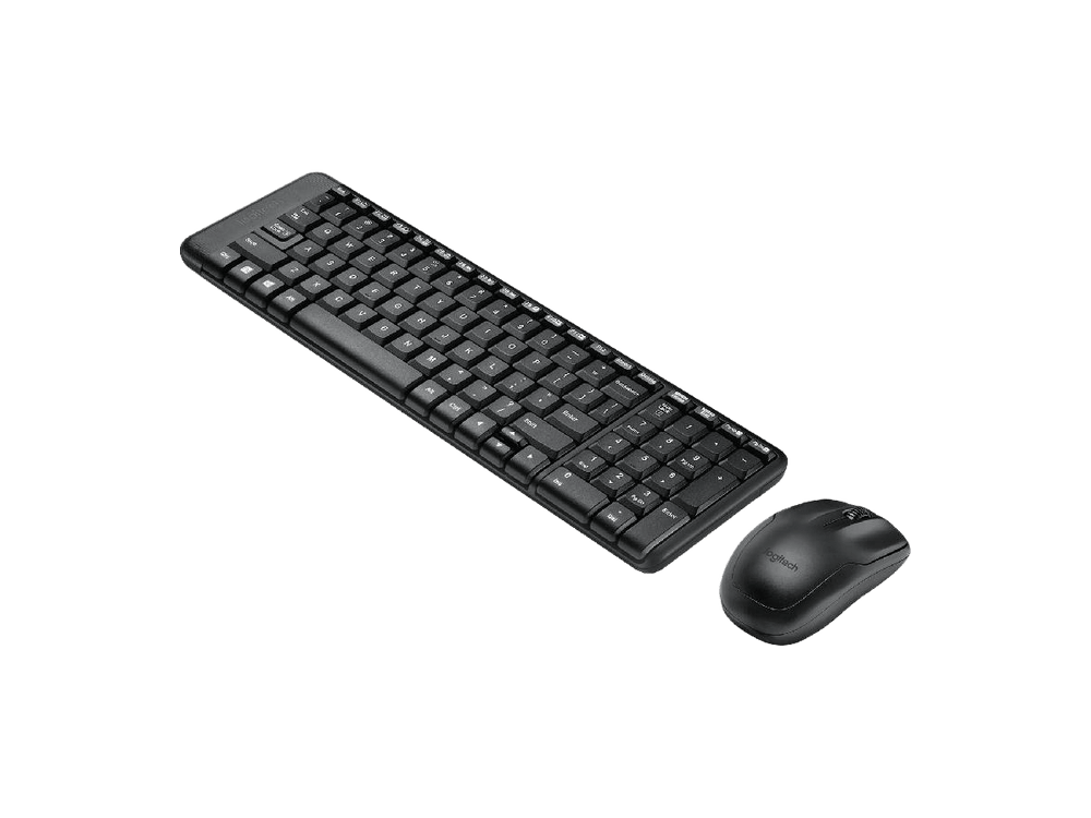 كومبو كيبورد وماوس لاسلكي لوجيتيك MK220