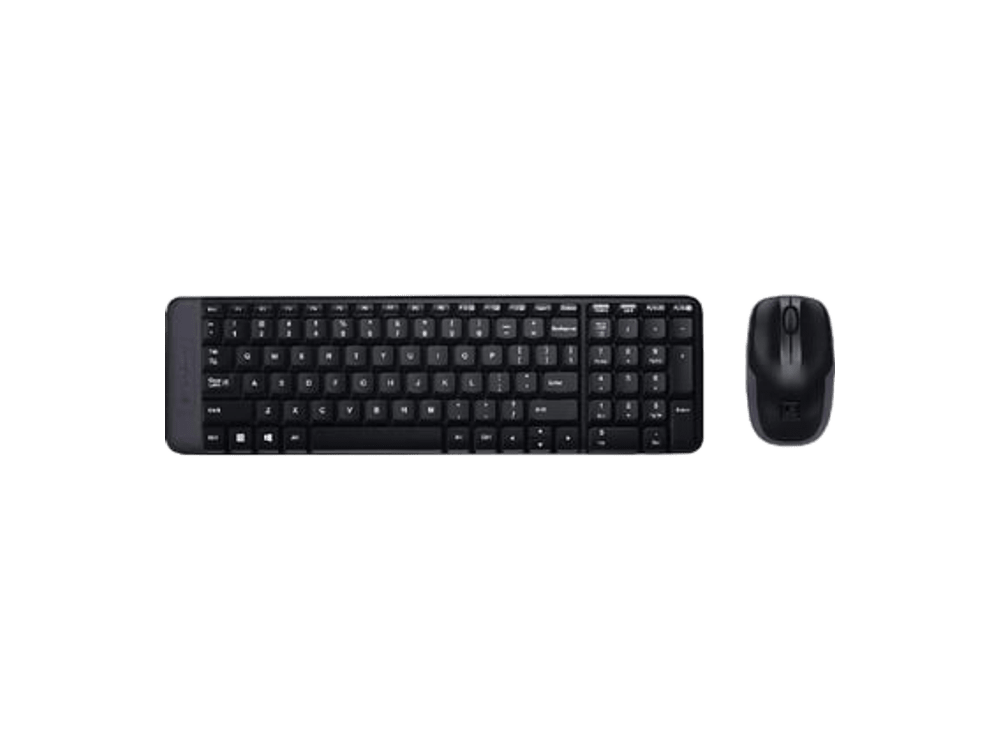 كومبو كيبورد وماوس لاسلكي لوجيتيك MK220