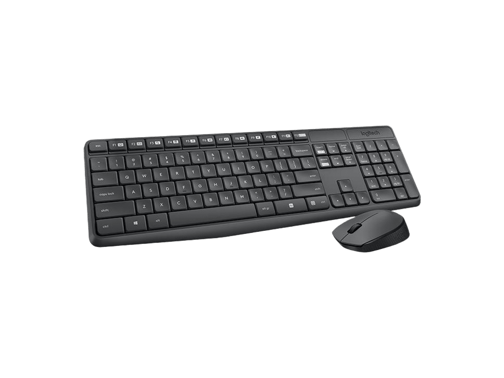 مجموعة لوحة المفاتيح والماوس اللاسلكية Logitech MK235