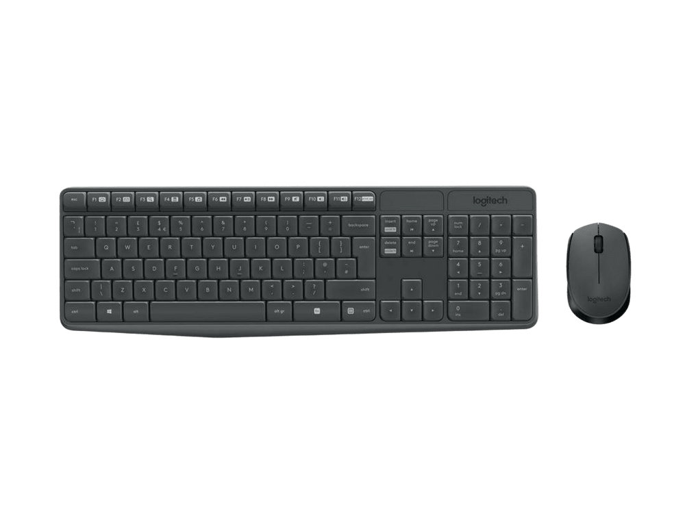مجموعة لوحة المفاتيح والماوس اللاسلكية Logitech MK235