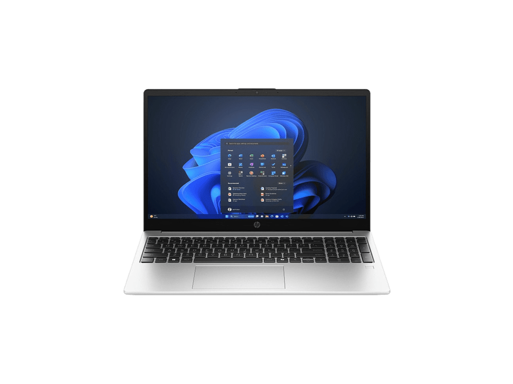 لابتوب HP 250R G10 (CA2X8ES) - معالج Intel Core 7 150U، ذاكرة 16GB، تخزين 512GB SSD، شاشة 15.6 بوصة FHD، DOS، فضي