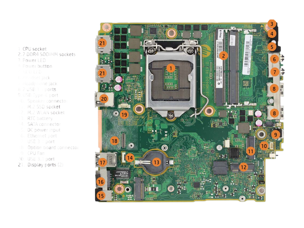 كمبيوتر مكتبي اتش بي ايليت ديسك 800 G4 ميني 35 واط كور i7-8700T رام 16 جيجابايت 1 تيرابايت اس اس دي كرت شاشة 4 جيجابايت ار اكس 560 اكس دوس