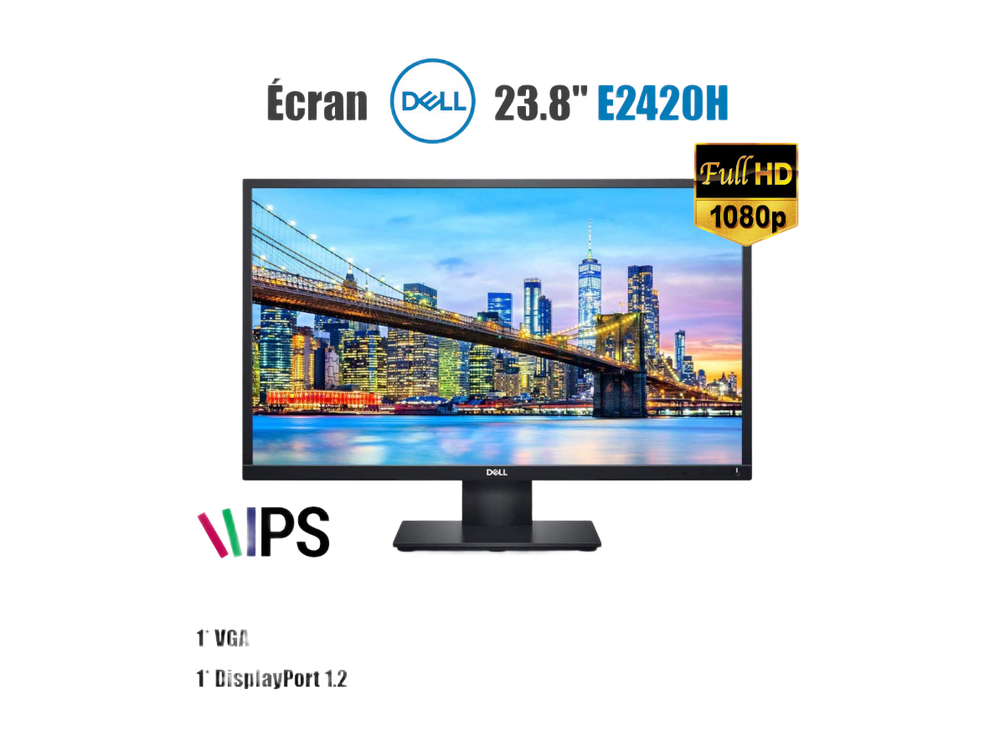 شاشة ديل 24 بوصة – E2420H