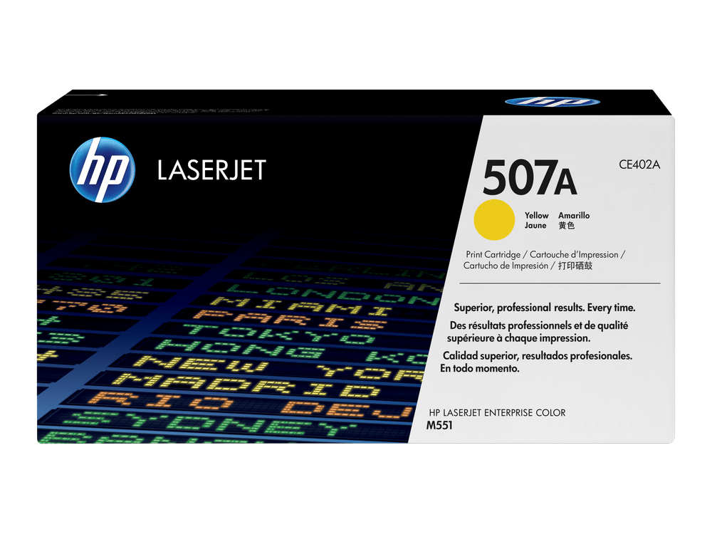 خرطوشة حبر ليزر أصلية HP 507A أسود (CE400A)