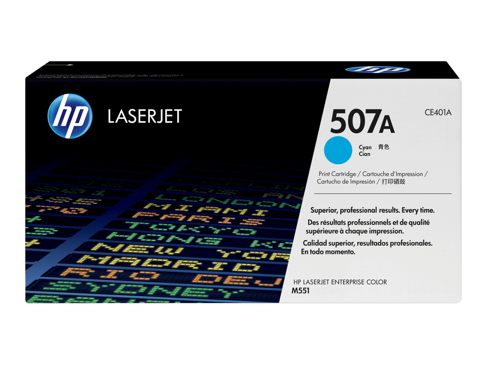 خرطوشة حبر ليزر أصلية HP 507A أسود (CE400A)