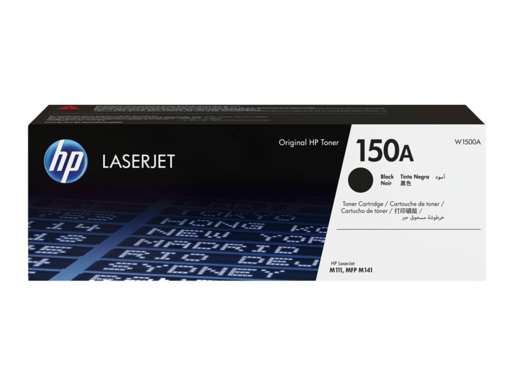 خرطوشة مسحوق الحبر الأسود الأصلية HP 150A LaserJet