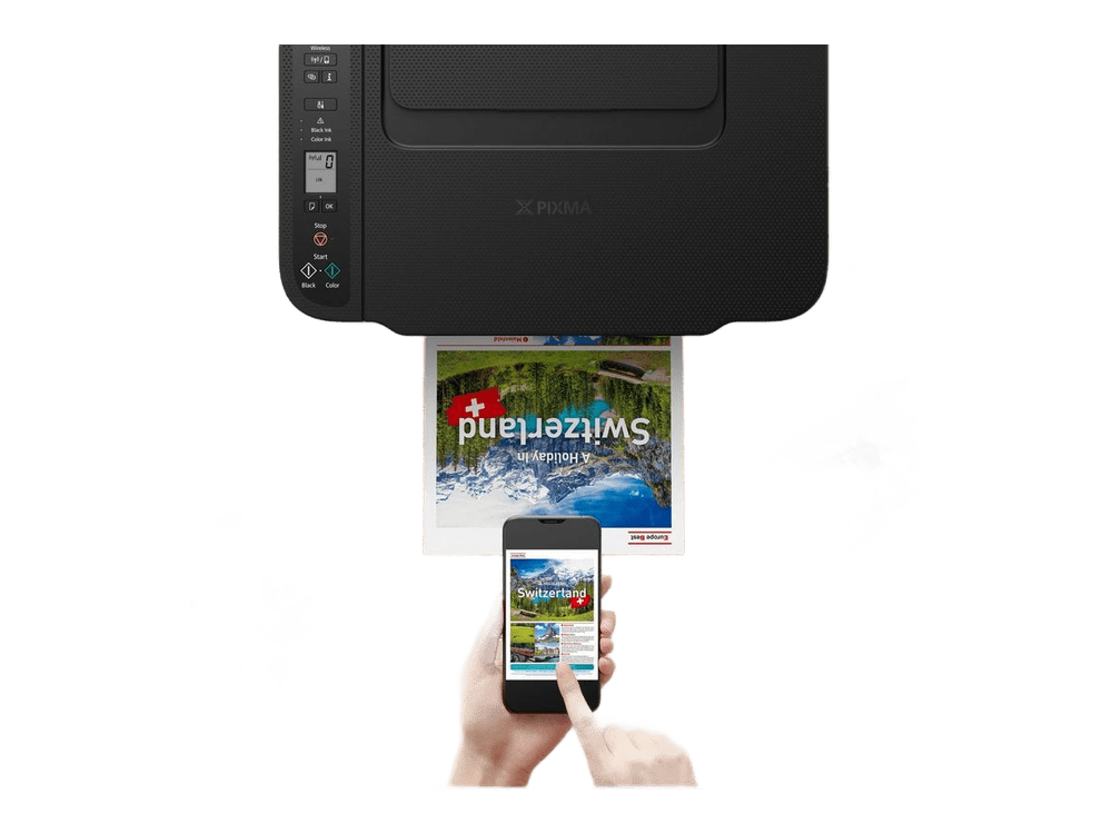 طابعة كانون PIXMA TS3640 لاسلكية ملونة متعددة الوظائف للصور (أسود)