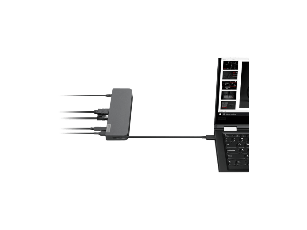 قاعدة توصيل لينوفو USB-C Mini Dock موديل 40AU0065 (Mini Gen 2)