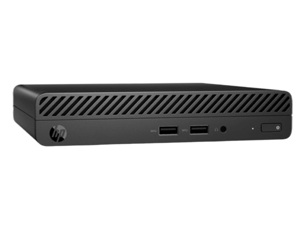 كمبيوتر HP 260 G3 Desktop Mini بمعالج Intel Core i3-7130U وذاكرة 4GB DDR4 وقرص 500GB HDD ونظام FreeDOS